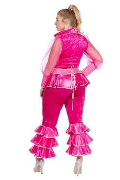 Roze Abba Mamma Mia Luxe Vrouw Kostuum 9 Roze Abba Mamma Mia Luxe Vrouw Kostuum -Kostuum Markt 4147a006