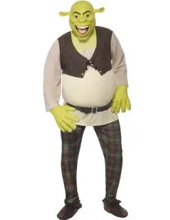 Luxe Shrek Man Kostuum