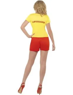 Baywatch Vrouw Kostuum -Kostuum Markt 74329c 18