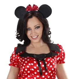 Haarband Muis Oren -Kostuum Markt 9435y c 2