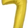 Ballon Nummer 7 Goud