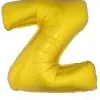 Letterballon Z Goud