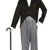 Charlie Chaplin De Komiek Man Kostuum