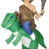 Wie Durft Te Rijden Op Een Opblaasbare Dinosaurus Broek Kind Kostuum