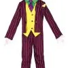 Onprettig Gestoorde Schurk Joker Kind Jongen Kostuum