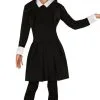 Thursday Addams Family Horror Meisje Kostuum