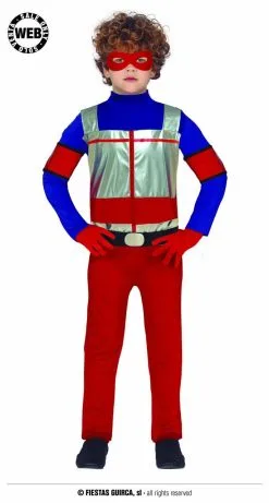 Stoere Space Superhero Kind Kostuum