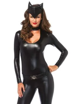 Plezierige Poezerige Poes Catsuit Vrouw Kostuum -Kostuum Markt leg83767 001 c 15