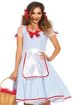 Amerikaanse Schattige Dorothy Van Oz Vrouw Kostuum -Kostuum Markt leg85509 059 c 24