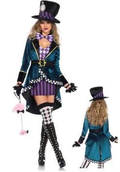 Royale Mad Hatter Dame Vrouw Kostuum -Kostuum Markt leg 2016 85592 101 1 20