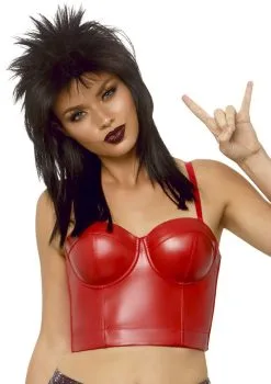 Verstelbare Rocker Pruik Met Matje Zwart -Kostuum Markt leg 2019 a2862 001 3 9