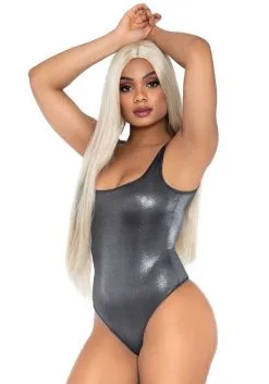 Zilveren Spandex String Bodysuit Vrouw -Kostuum Markt leg 2020 89265 027 3 19