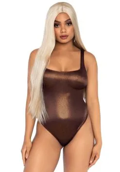 Bronzen Spandex String Bodysuit Vrouw -Kostuum Markt leg 2020 89265 363 3 25