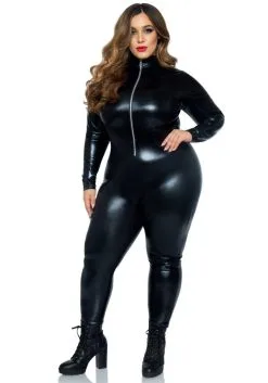 Sexy Kittige Kattenvrouw Plus Size Kostuum -Kostuum Markt leg 2021 85047x 001 3 7