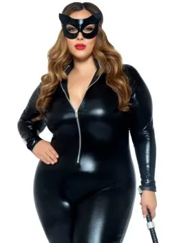 Sexy Kittige Kattenvrouw Plus Size Kostuum -Kostuum Markt leg 2021 85047x 001 5 7