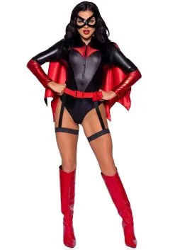 Superheldin Batgirl Babe Vrouw Kostuum -Kostuum Markt leg 2022 87137 011 3 5