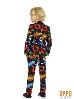 Comic Badaboom Opposuit Jongen Kostuum -Kostuum Markt osbo 0003 5 10