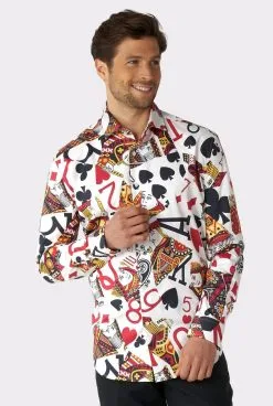 Play Me King Of Clubs Blouse Man