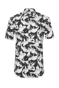 Alacazam Daffy Duck Blouse Zwart Wit Man -Kostuum Markt osss 1005 7 10