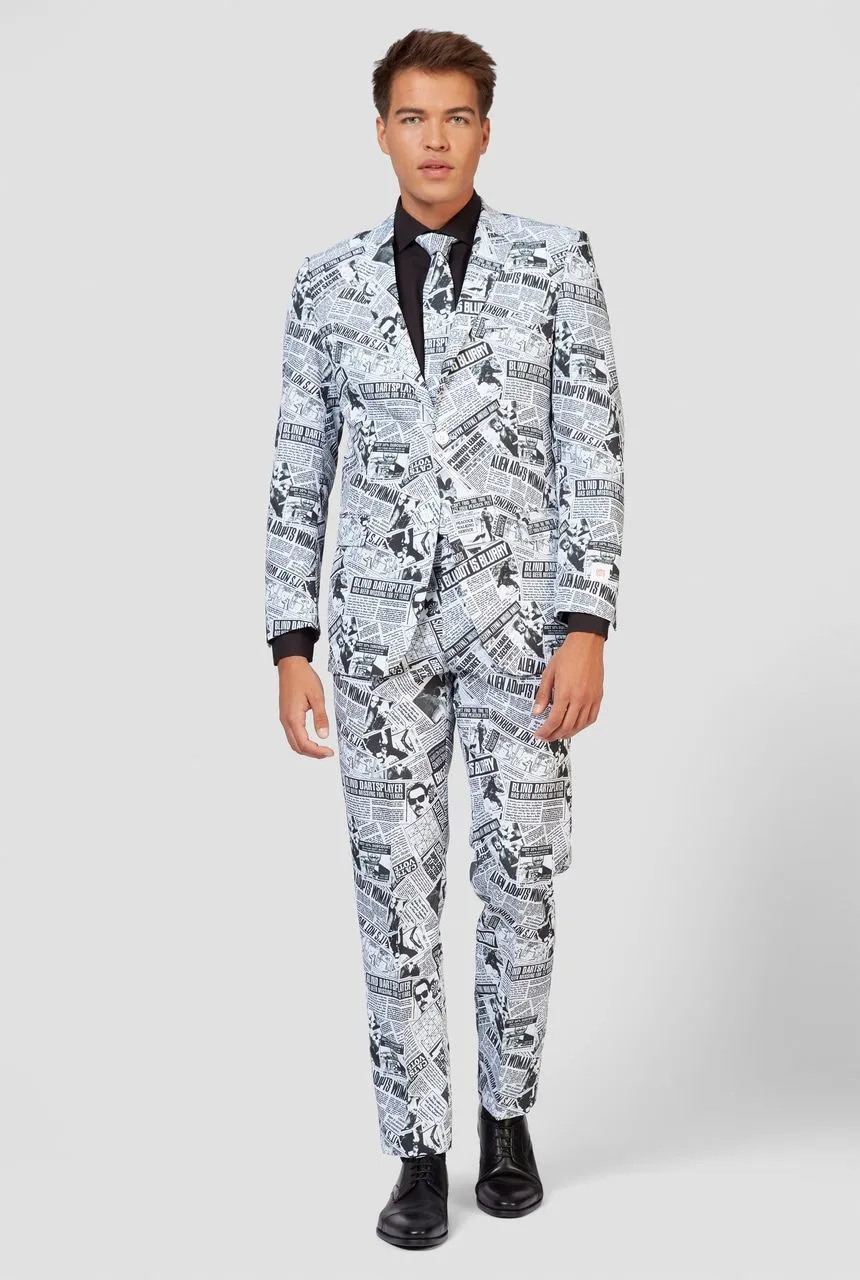 Voorpagina Nieuws Man Kostuum 1 Voorpagina Nieuws Man Kostuum