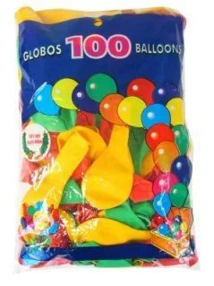 100 Ballonnen Rood Geel Groen