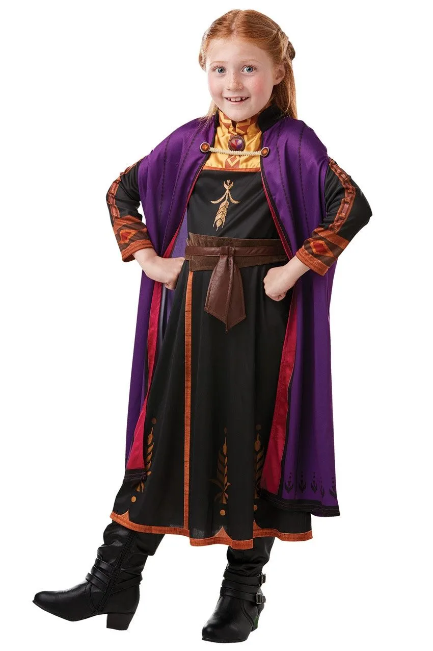 Allerbeste Dappere Zus Anna Frozen Meisje Kostuum 1 Allerbeste Dappere Zus Anna Frozen Meisje Kostuum