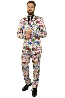 Graffiti Artiest 3delig Man Kostuum