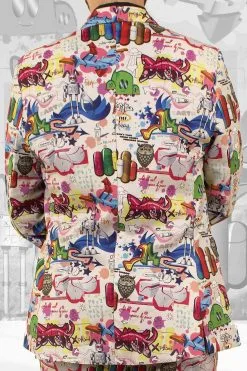 Graffiti Artiest 3delig Man Kostuum -Kostuum Markt pxp 2021 08461 4 6