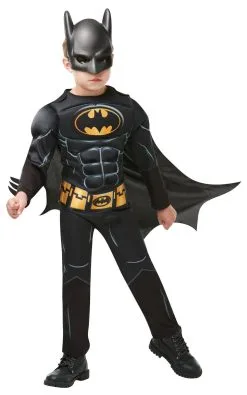 Black Batman Core Kostuum Jongen