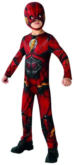 Klassiek Flash Justice League Actieheld Kind Kostuum