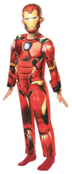 IJzersterke Iron Man Avengers Assemble Deluxe Kind Kostuum
