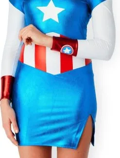 Verleidelijke Miss America Dream Metallic Vrouw Kostuum -Kostuum Markt rub 2020 3880956 4 11