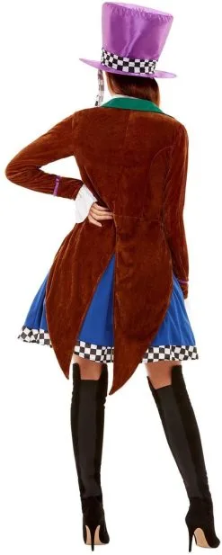Zo Gek Als Een Mad Hatter Vrouw Kostuum -Kostuum Markt smf2019 47784 3 25