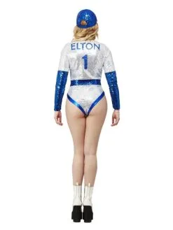Elton John Homerun Glitz And Glam Baseball Vrouw Kostuum -Kostuum Markt smf 2021 51518 3 12