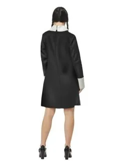 Duister Schoolmeisje Wednesday Vrouw Kostuum -Kostuum Markt smf 2021 51531 3 14