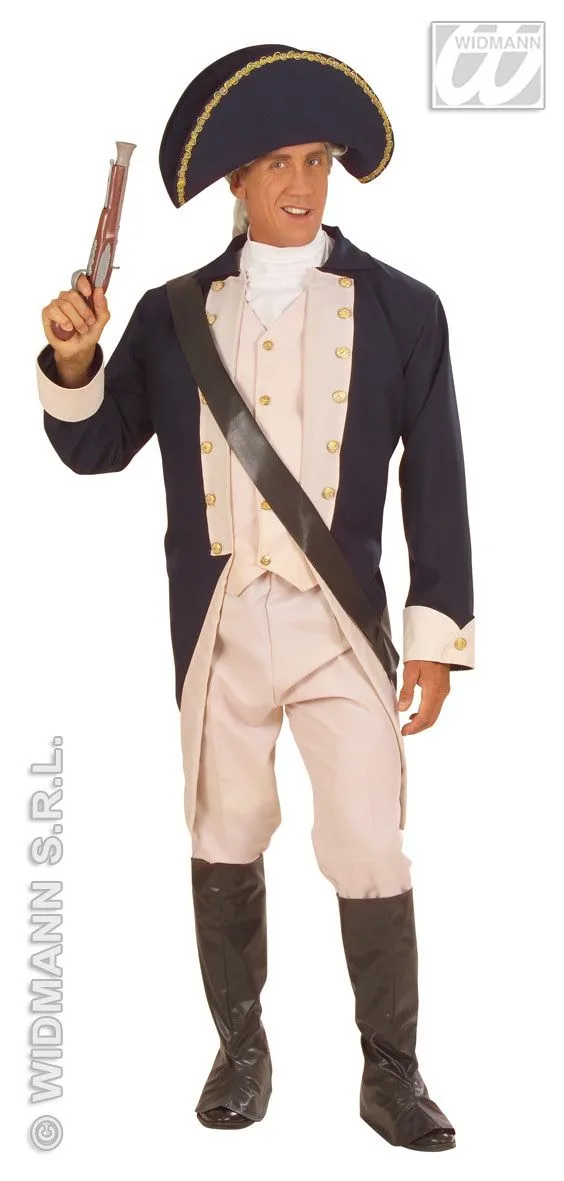 Kapitein Der 7 Zeeen Admiraal Kostuum Man 2 Kapitein Der 7 Zeeen Admiraal Kostuum Man - Afbeelding 2