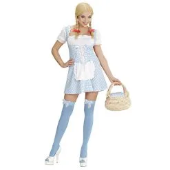 Miss Muffet Lichtblauw Kostuum Vrouw -Kostuum Markt wdm1014 8996 c 8