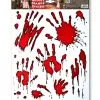 Stickers Bloederige Handen Crime Scene