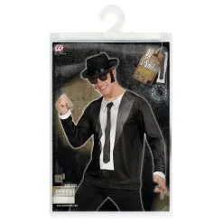 T-Shirt Lange Mouwen Blues Brother Man -Kostuum Markt wdm 2017 986h 4 11