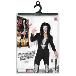Heavy Metal Rock Star Kiss Man Kostuum -Kostuum Markt wdm 2018 7022 5 13