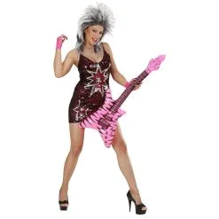 Glinsterend Sterallure Popster Vrouw Kostuum -Kostuum Markt wdm 2018 9464 b 12