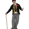 Charles Deftige Opa Man Kostuum
