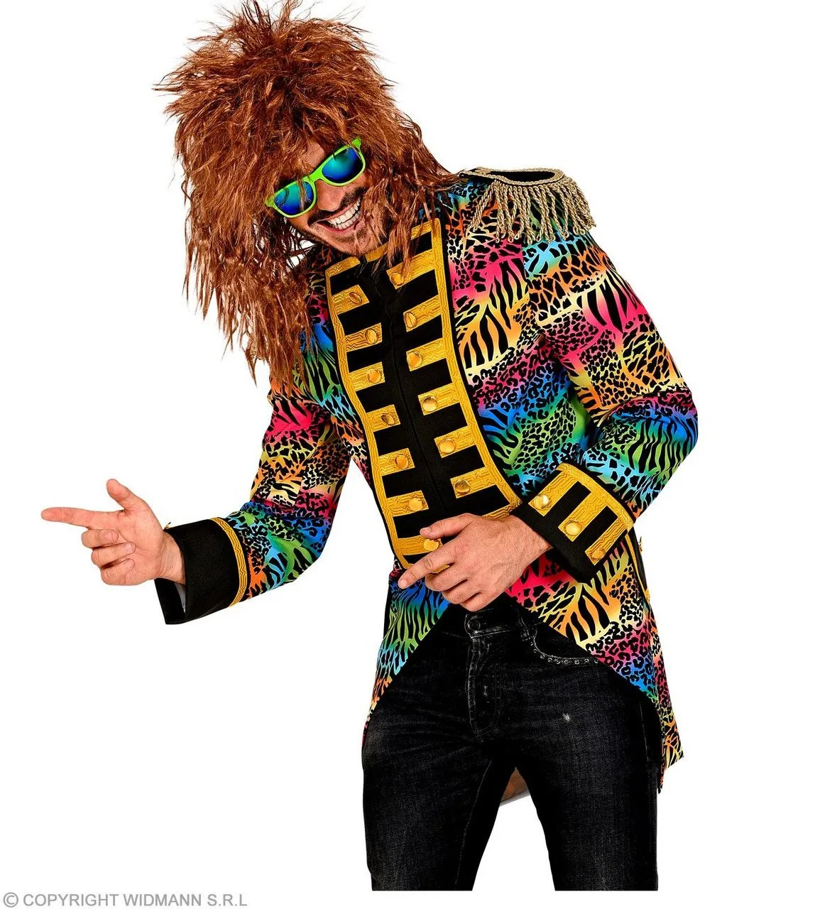 Wilde Rockers Parade Slipjas Dierenprint Man 1 Wilde Rockers Parade Slipjas Dierenprint Man