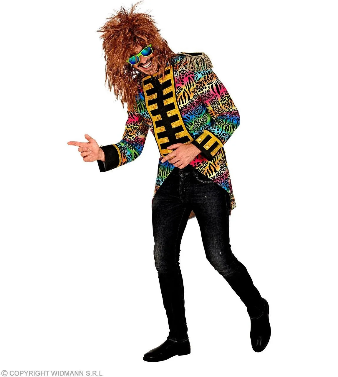 Wilde Rockers Parade Slipjas Dierenprint Man 2 Wilde Rockers Parade Slipjas Dierenprint Man - Afbeelding 2