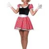 Dotted Minnie Modern Vrouw Kostuum