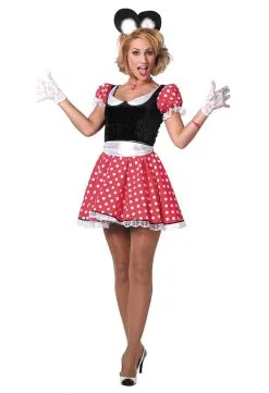 Dotted Minnie Modern Vrouw Kostuum