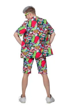 Komische Pop Art Summer Festival Man Kostuum -Kostuum Markt wlb 2022 5356 3 2